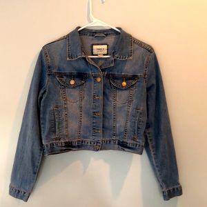 Cropped Denim Jacket